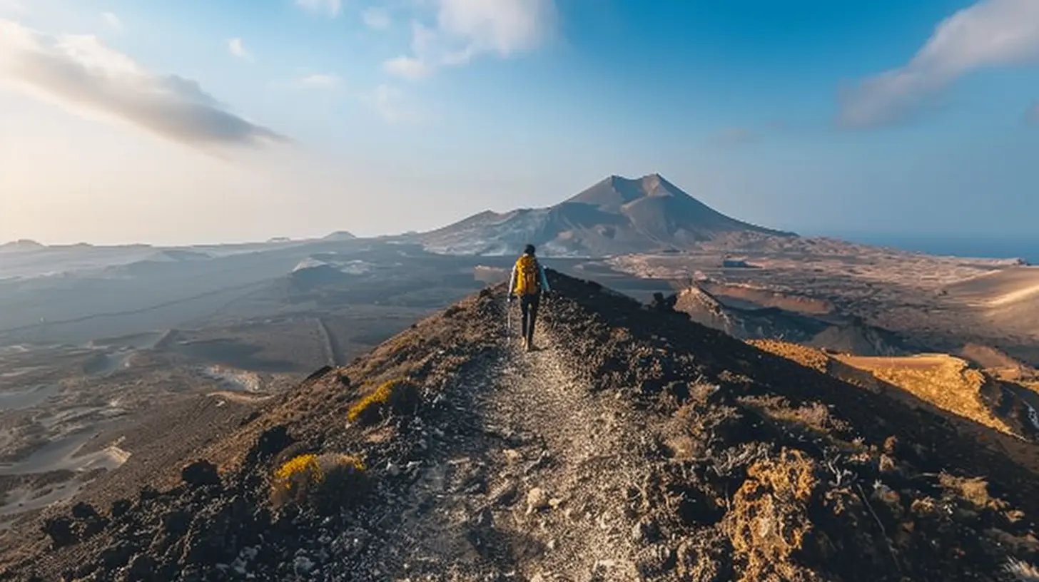A Journey Through Volcanic Landscapes on Foot