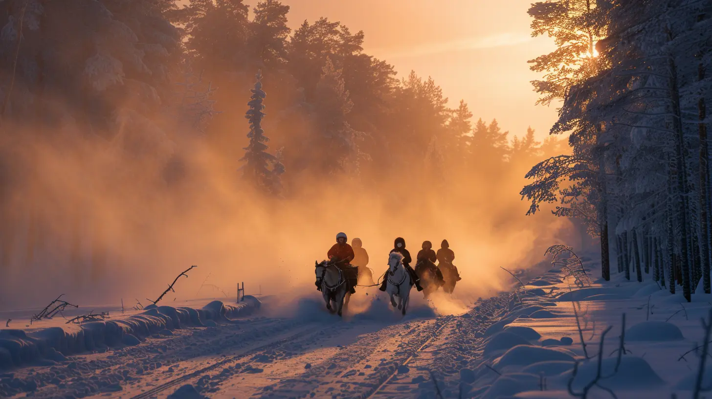 Chase the Snow in the Remote Wilds of Siberia