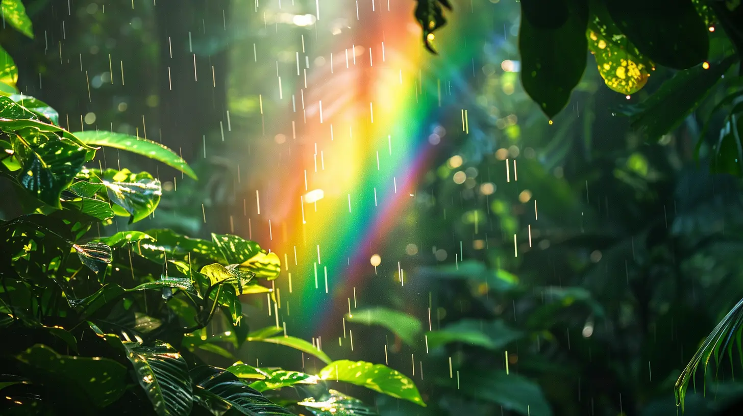 Chasing Rainbows: Rainforest Weather and Wonders