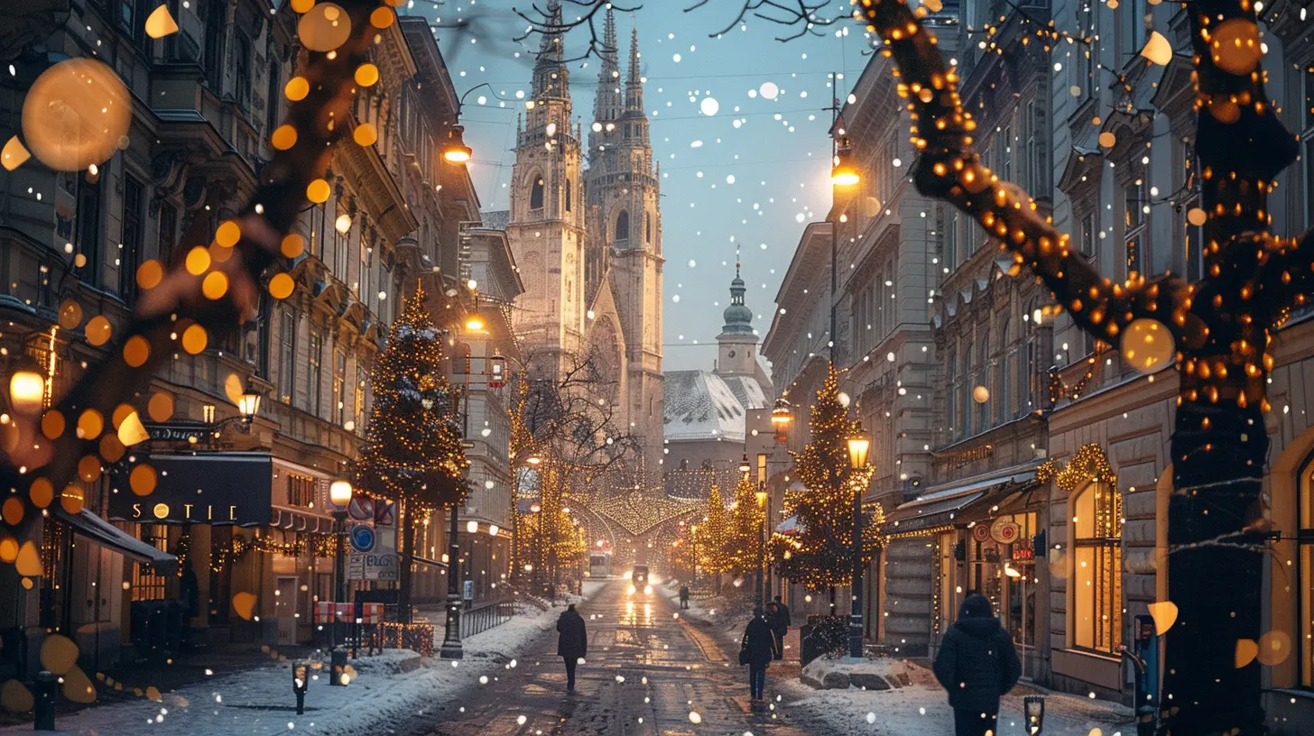 Christmas Magic in the Streets of Vienna