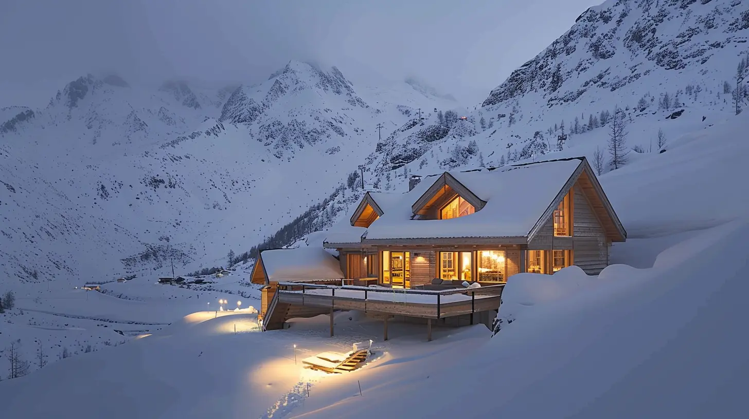Cozy Cabins and Pristine Snow: Winter in the Alps
