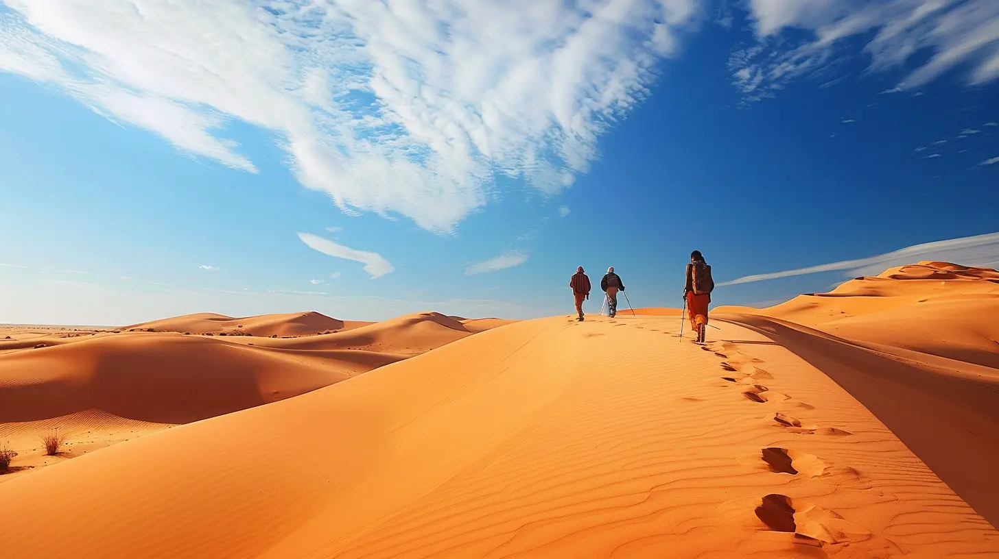 Discover the Thrill of Hiking Through Desert Landscapes