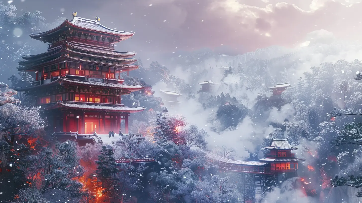 Escape to the Stillness of Japan’s Snow-Capped Temples