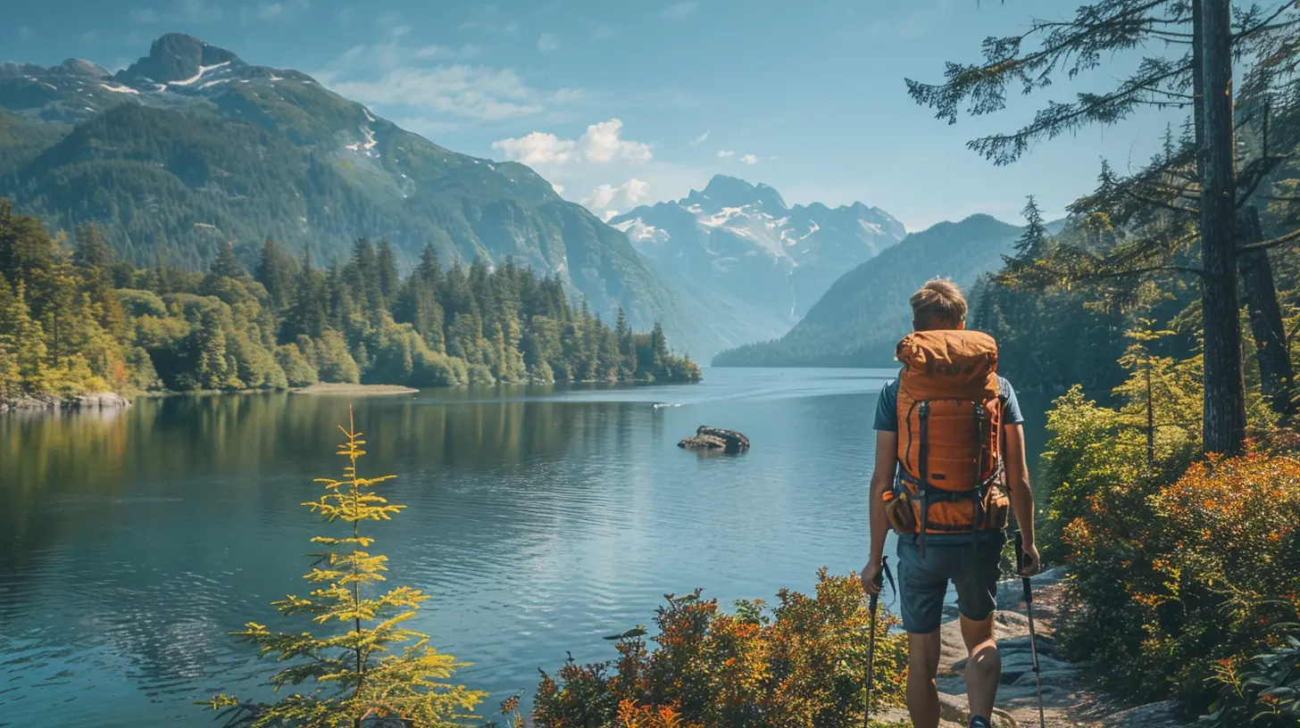 Freshwater Adventures: Hiking Trails by Majestic Rivers