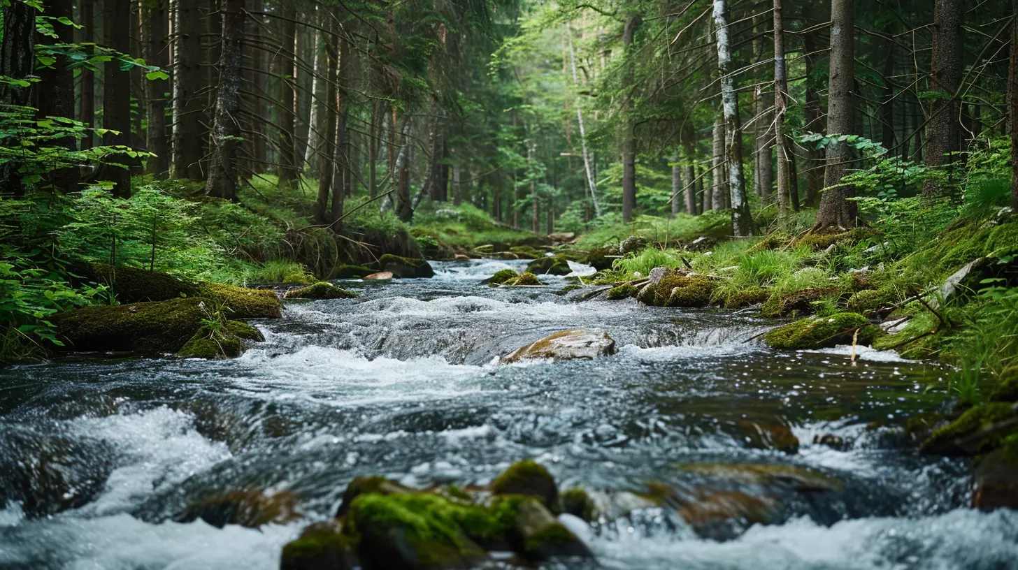 Freshwater Adventures: Hiking Trails by Majestic Rivers