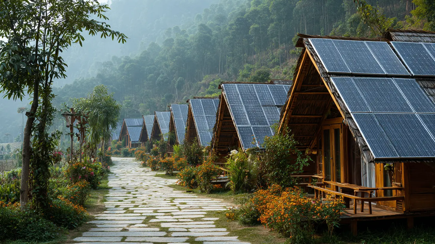 Harnessing Solar Power: Eco-Friendly Accommodations Using Renewable Energy