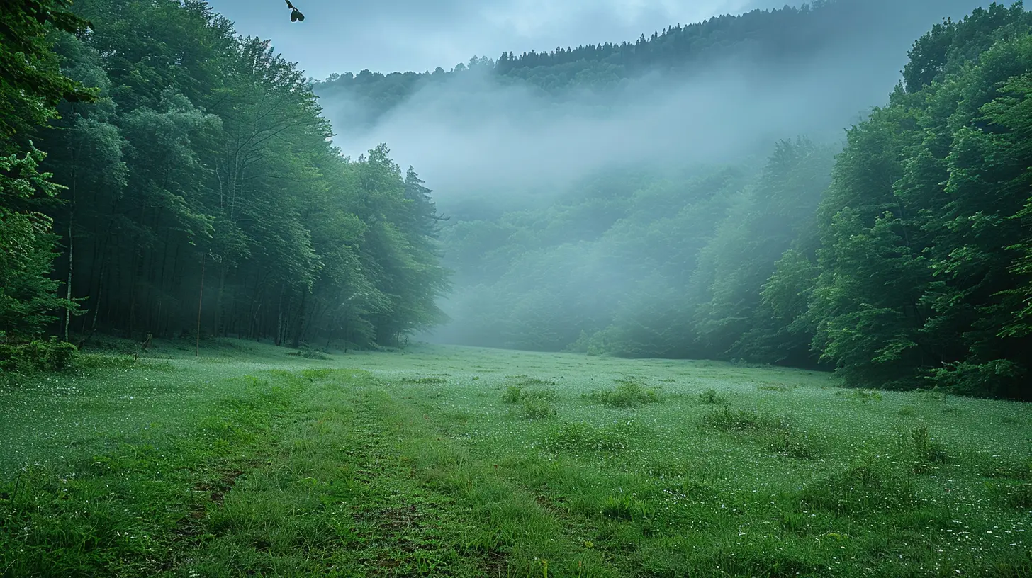 Hiking Adventures in the Calm of Early Morning