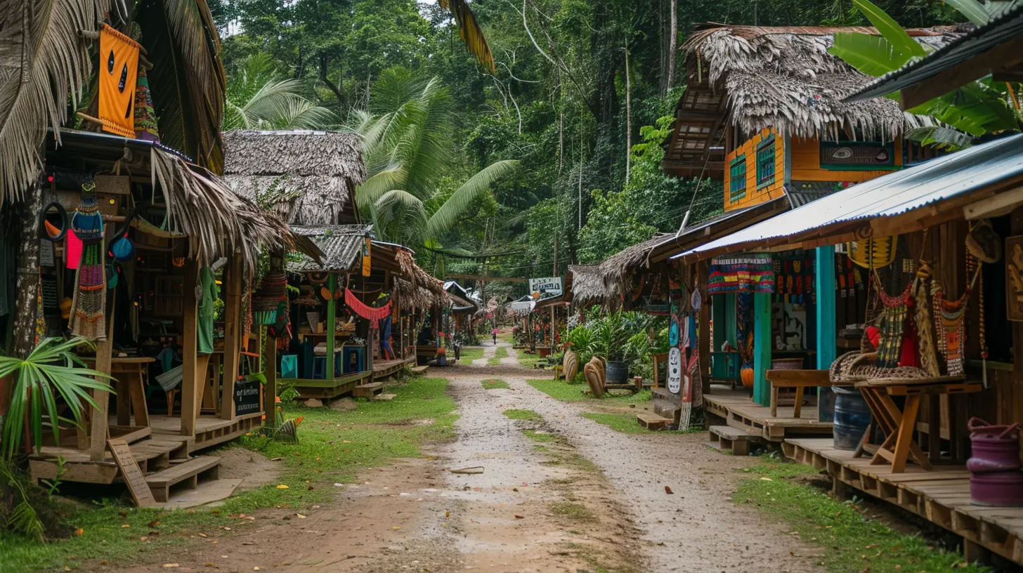 Jungle Treasures: Rainforest Markets and Local Craftsmanship