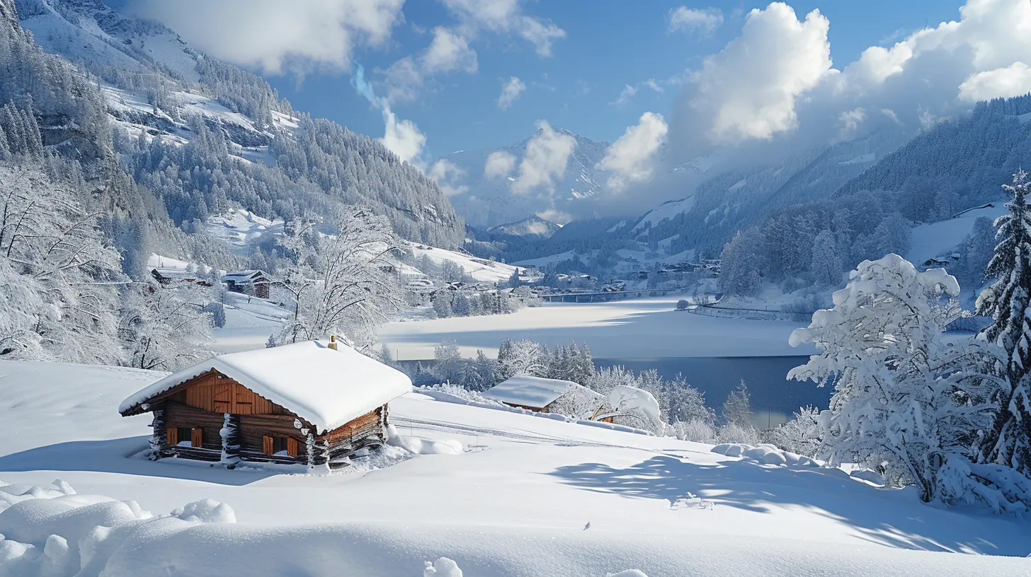 Savor the Serenity of a Swiss Winter Wonderland