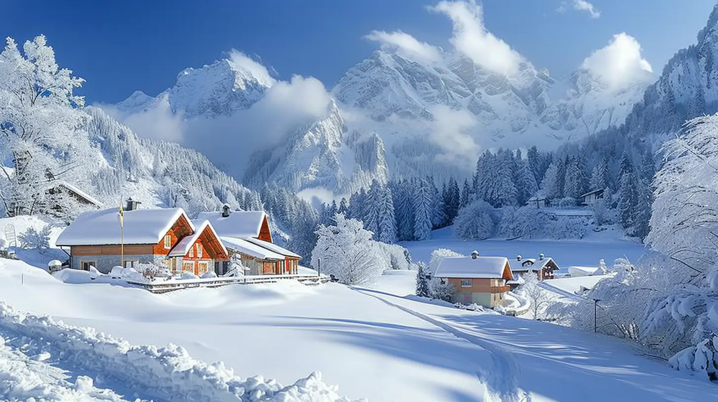 Savor the Serenity of a Swiss Winter Wonderland