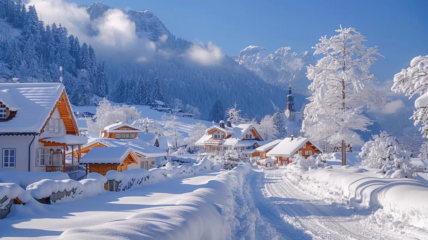 Savor the Serenity of a Swiss Winter Wonderland