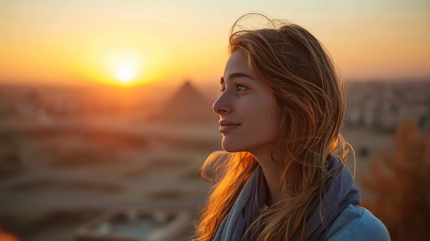 The Perfect Climate for Exploring the Pyramids of Giza