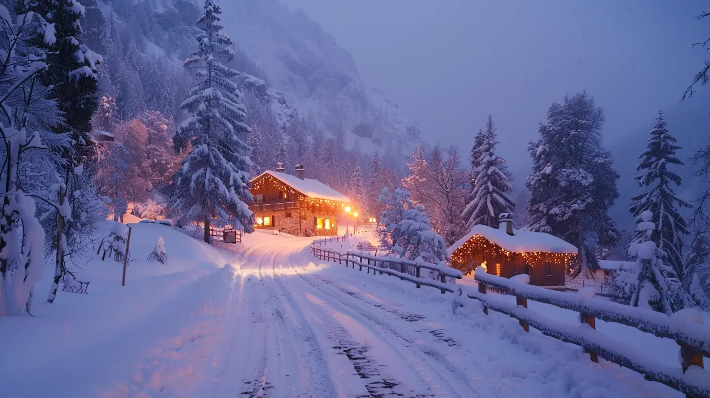 Winter Romance in the Heart of the Italian Dolomites