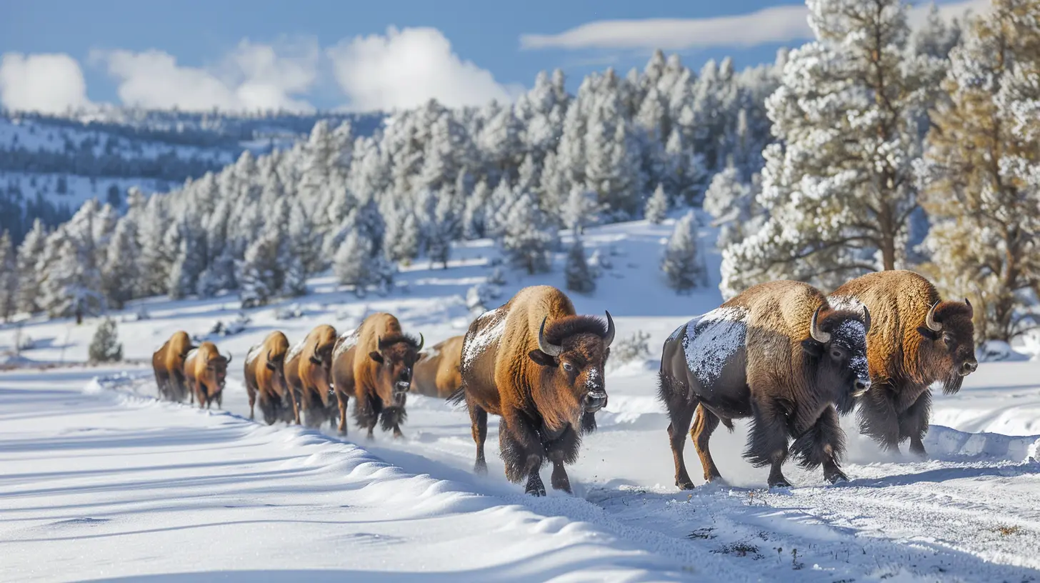 Winter Wildlife Safari: A Thrilling Adventure in Yellowstone