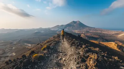 A Journey Through Volcanic Landscapes on Foot