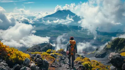 A Journey Through Volcanic Landscapes on Foot