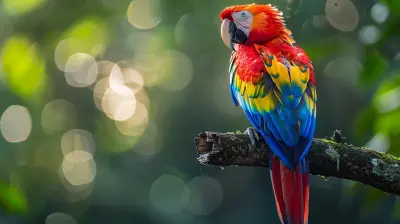 Birdwatching in Tropical Rainforest Wonders