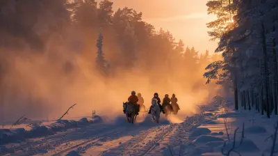 Chase the Snow in the Remote Wilds of Siberia