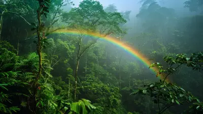 Chasing Rainbows: Rainforest Weather and Wonders