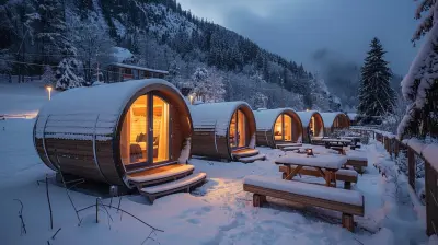 Cozy Cabins and Pristine Snow: Winter in the Alps