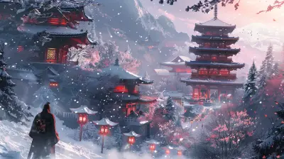 Escape to the Stillness of Japan’s Snow-Capped Temples