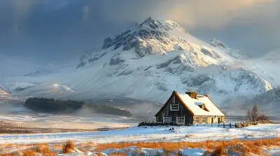 Explore the Quiet Beauty of Scotland’s Snow-Capped Highlands