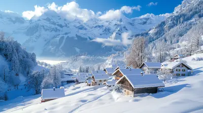 Savor the Serenity of a Swiss Winter Wonderland