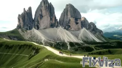 Farmers in the Dolomites Implement Turnstiles to Manage Tourist Influx